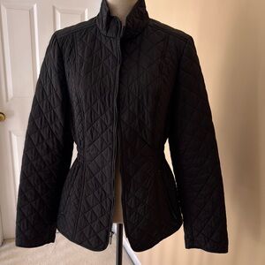 LAUNDRY Quilted Black Women's Jacket
